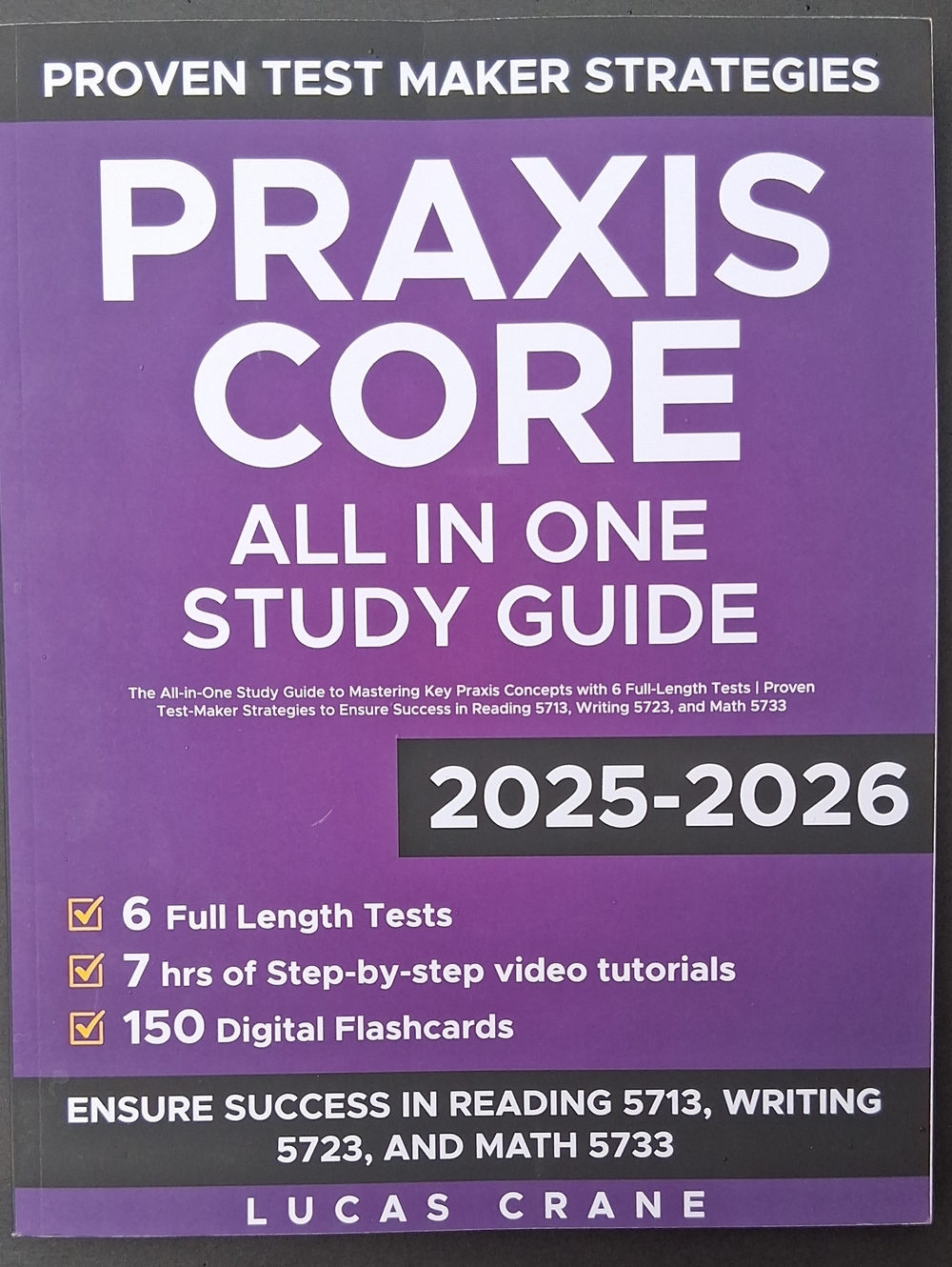 Praxis Core All In One Study Guide 2025-2026